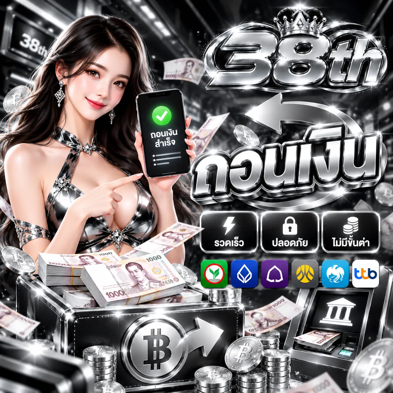 ฝาก ถอน อัตโนมัติ 24 ชั่วโมง 2 วินาทีก็เล่นได้ ไม่ต้องแจ้ง
